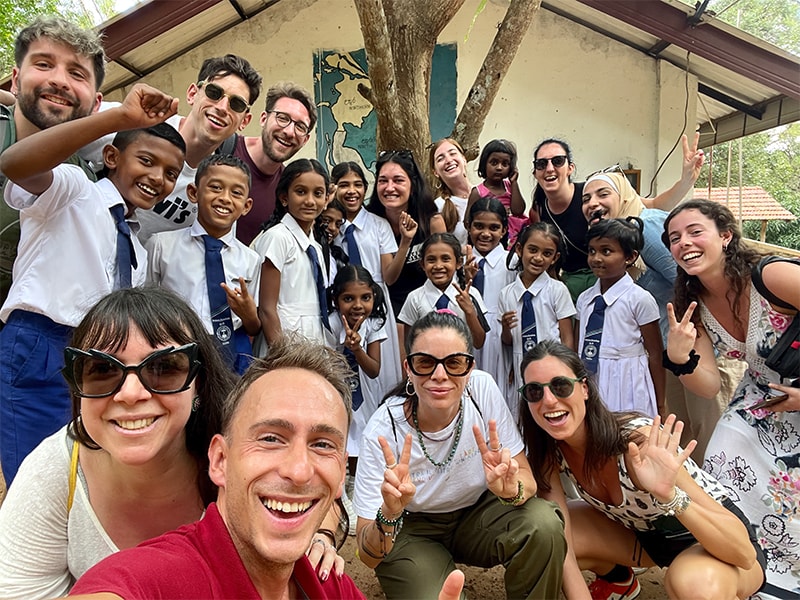 school visit srilanka