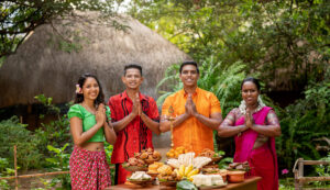 festeggiare capodanno Sri Lankese a Dambulla
