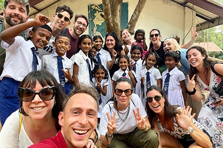 visita scuola locale srilanka